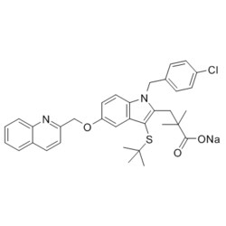 Medchemexpress LLC HY-50714 5mg Medchemexpress, Quiflapon (sodium) CAS:147030-01-1 Purity:>98%