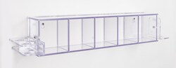 Poltex&nbsp;Horizontal Tip Organizer-5 Pocket with Wall Mount
