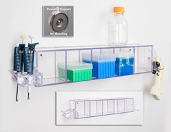 Poltex&nbsp;Horizontal Tip Organizer-5 Pocket Magnet Mount