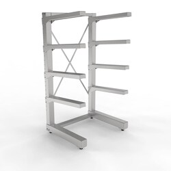 Mopec&nbsp;Stationary Cantilever Cadaver Storage Racks