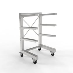 Mopec&nbsp;Portable Cantilever Cadaver Storage Racks