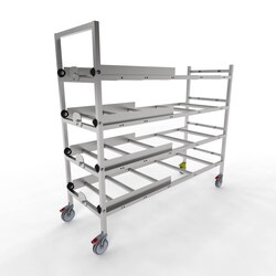 Mopec Portable Cadaver Rack - IF23 Series:Autopsy Supplies:Cadaver Carriers