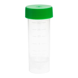 CELLTREAT Scientific Products&nbsp;30mL self-standing tubes, non-sterile, attached caps