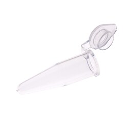 CELLTREAT Scientific Products&nbsp;PCR Tube, 0.2mL, Frosted Flat Cap, Clear