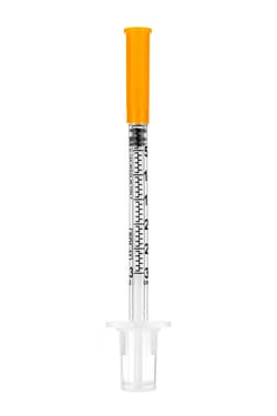 Sol-Millennium Medical&nbsp;Sol-M&trade; Insulin Syringe with Fixed Needle