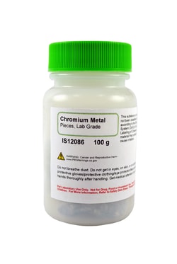 Chromium Metal Pieces, Lab Grade, Innovating Science&trade;