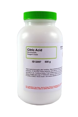Citric Acid Monohydrate, Reagent Grade, Innovating Science&trade;