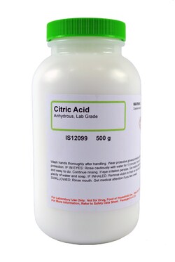 Citric Acid Anhydrous, Lab Grade, Innovating Science 500 g | Buy Online | Aldon Corporation | Fisher Scientific