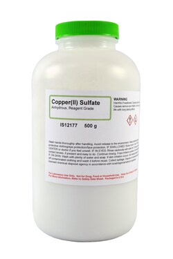Copper (II) Sulfate Anhydrous, Reagent Grade, Innovating Science 500 g | Buy Online | Aldon Corporation | Fisher Scientific