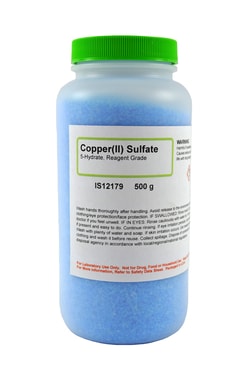 Copper (II) Sulfate Pentahydrate Fine Crystals, Reagent Grade, Innovating Science&trade;