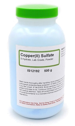 Copper (II) Sulfate Pentahydrate Powder, Lab Grade, Innovating Science&trade;