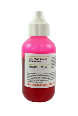 Dye, FD&C Red #3, Innovating Science&trade;