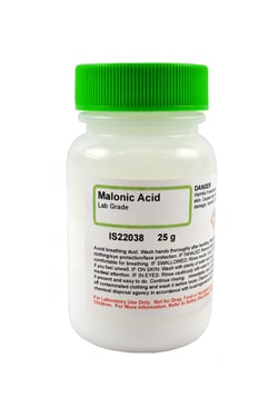 Malonic Acid, Lab Grade, 25 g, Innovating Science&trade;