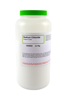 Sodium Chloride, Reagent Grade, 2.5 kg, Innovating Science&trade;