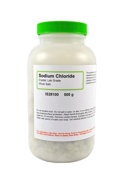 Sodium Chloride Crystals, Lab Grade (Rock Salt), 500 g, Innovating Science&trade;