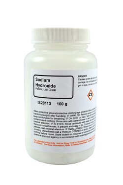 Sodium Hydroxide Pellet, Laboratory Grade, Innovating Science 100 g | Buy Online | Aldon Corporation | Fisher Scientific