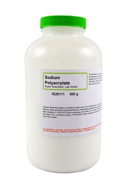 Aldon Corporation&nbsp;Sodium Polyacrylate Super Absorbent, Laboratory Grade, Innovating Science&trade;