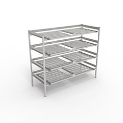 Mopec Stationary Side Loading Body Rack