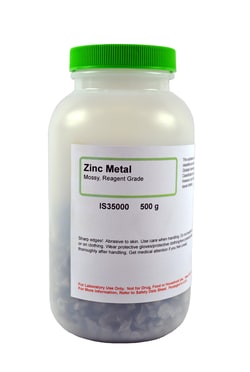 Zinc Metal Mossy, Reagent Grade, Innovating Science 500 g | Buy Online | Aldon Corporation | Fisher Scientific