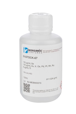 Inorganic Ventures USP 232 ICH Q3D Class 2B Oral, Quantity: Each of 1