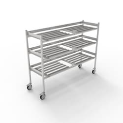 Mopec Portable Side-Loading Cadaver Rack for 23 in. Trays