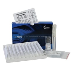CHEMetrics&trade; by AquaPhoenix&nbsp;Titrets Carbon Dioxide Water Quality Test Kit, 250 to 2500 ppm