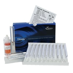 CHEMetrics&trade; by AquaPhoenix&nbsp;Chloride Water Quality Visual Test Kit, 1000 to 10,000 ppm