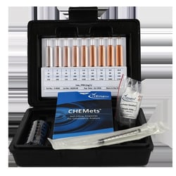 CHEMetrics&trade; by AquaPhoenix&nbsp;Iron Water Quality Visual Test Kit, 50 to 500 ppm