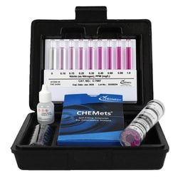 CHEMetrics&trade; by AquaPhoenix&nbsp;Nitrite Water Quality Visual Test Kit, 0 to 0.1 and 0 to 1 ppm as N