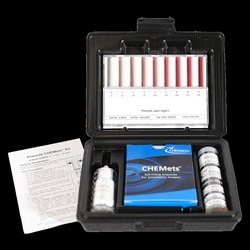 AquaPhoenix Scientific&trade;&nbsp;CHEMetrics&trade; Phenols CHEMets Visual Test Kit