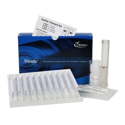 CHEMetrics&trade; by AquaPhoenix&nbsp;Sulfite Water Quality Visual Test Kit, 50 to 500 ppm as SO3