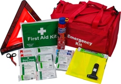 Safety First Aid&nbsp;Standard Vehicle Safety Kit with Fire Extinguisher