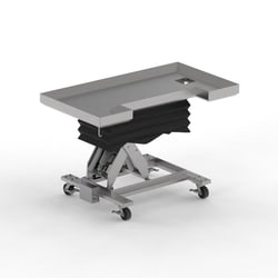 Mopec&nbsp;Large Animal Trimming Table with Casters