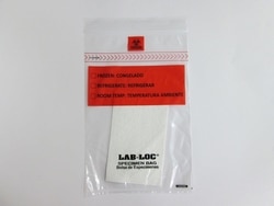 Elkay Plastics Company Bag Specimen Transport 3 wall Clear with Removable Biohazard logo, Absorbent Pad and Outside Pouch, Reclosable Closure 1.75 mil 6 X 9 1,000 per Case