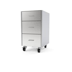 Mopec Cabinet, Mobile 3-Drawer