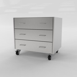 Mopec&nbsp;Cabinet, Mobile 3 Drawer
