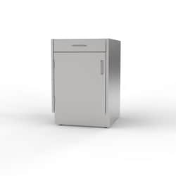 Mopec Base Cabinet, Sitting Height, Combo Drawer