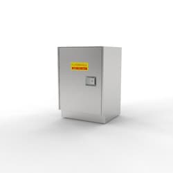 Mopec Standing Height Cabinet, LH Door and Slam Latch
