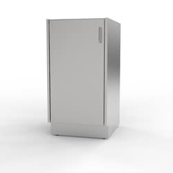 Mopec Base Cabinet, Standing Height, 1 Door