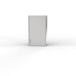 Mopec Wall Cabinet, 1 Right-Hinged Solid Door
