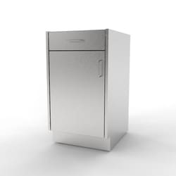 Mopec ADA Height Base Cabinet, Left-Hinge Door/Drawer Combo