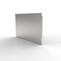 Mopec Knee Space Panel, ADA Height, Adjustable