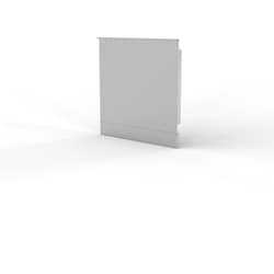 Mopec Apron Frame, Standing Height, Knee Space Panel