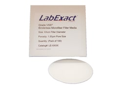 IW Tremont Co Inc Filter Binderless glass microfiber VSS 1.5um 2.5cm dia.