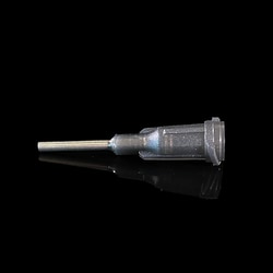 Instech&nbsp;Luer stub, 16ga (black) x 0.5in (12mm), non-sterile, pack of 1000