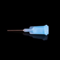 Instech&nbsp;Luer stub, 22ga (blue) x 0.5in (12mm), non-sterile, pack of 1000