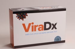 Cliawaived Inc ViraDx™ SARS-CoV-2/Flu A+B Rapid Antigen Test, Quantity:
