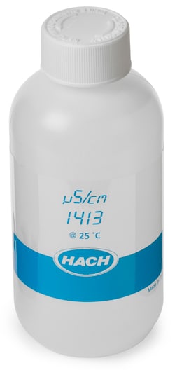 Hach Company&nbsp;Conductivity Standard Solution, 1413 µS/cm, KCl, 250mL