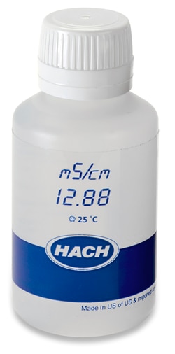 Hach Company&nbsp;Conductivity Standard Solution, 12.88 mS/cm, KCl, 125mL