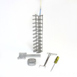 Mitegen&nbsp;AutoGrid Cassette Storage Puck Starter Kit with Loading Station Insert, Tongs, and Storage Cane
